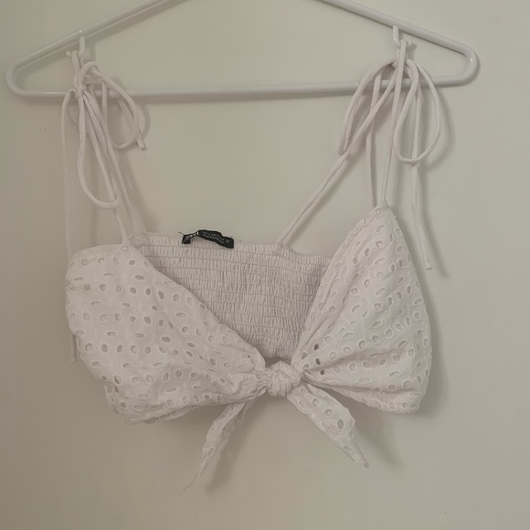 Zara Tie Up Top - Picture 2 of 4